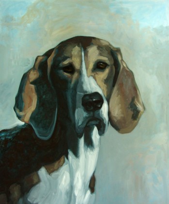 peinture, chiens
