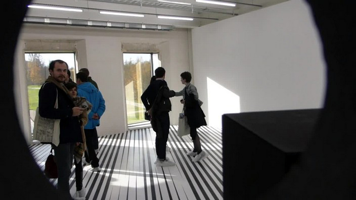 parc culturel de rentilly, marne et gondoire, xavier veilhan, seine-et-marne, frac, dove allouche, pierre bismuth, michel gondry