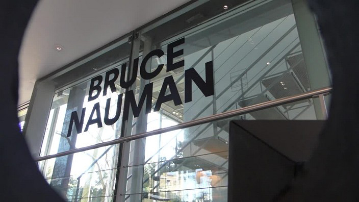 bruce nauman, fondation cartier, paris, video, installation