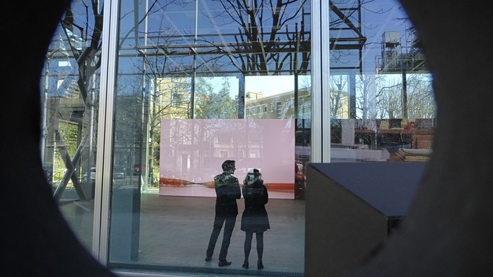 bruce nauman, fondation cartier, paris, video, installation