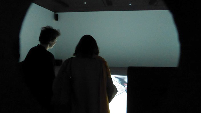 bruce nauman, fondation cartier, paris, video, installation