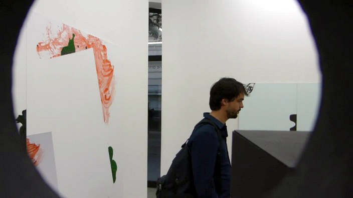 galerie anne barrault, dominique figarella, kurt schwitters, peinture