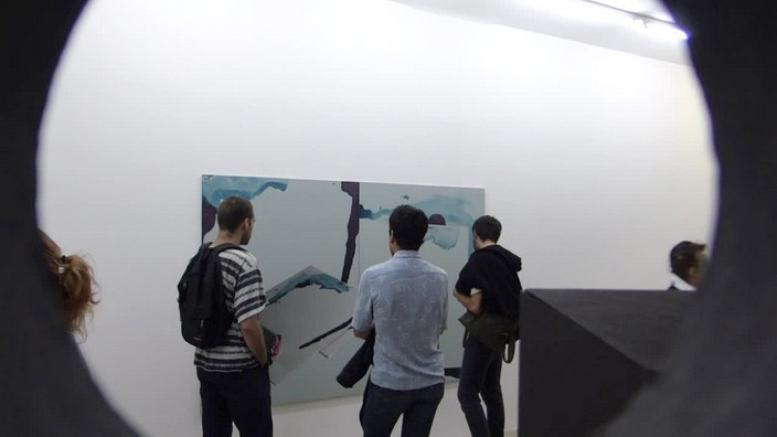 galerie anne barrault, dominique figarella, kurt schwitters, peinture