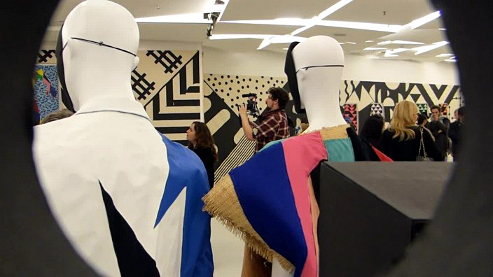 la galerie des galeries, karina bisch, les galeries lafayette, miss harlequin, art contemporain