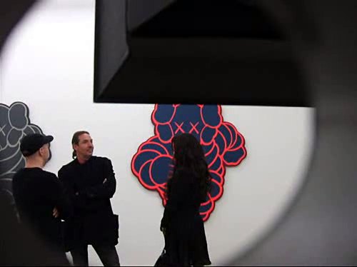 galerie emmanuel perrotin, daniel arsham, kaws, guy limone