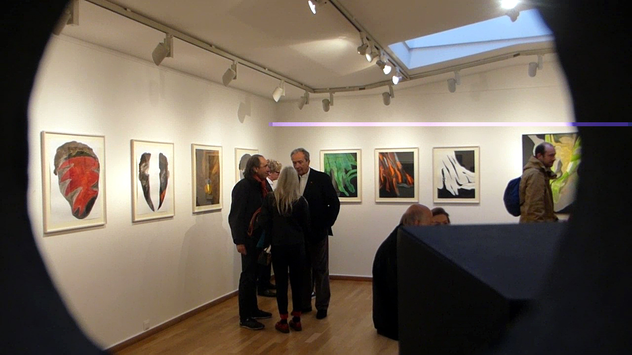 galerie, la forest divonne, alain veinstein, peinture