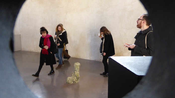 les églises, centre d'art, chelles, nicolas momein, coup de pouce, caoutchouc pouce, eric Degoutte