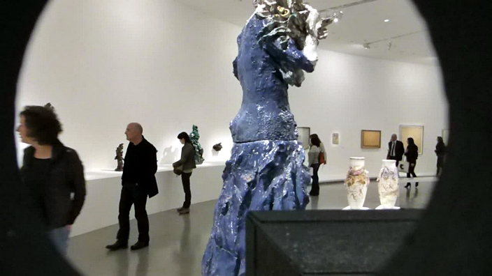 lucio fontana, musée d'art moderne, ville de paris, expositions, rétrospective, sculptures, toiles, céramiques, fabrice hergott, choghakate kazarian, sébastien gokalp, nini ardemagni laurini, jean louis schefer, daniel soutif, anthony white, luca massimo barbero, paolo campiglio, marina pugliese, sébastien gokalp, choghakate kazarian, michel tapié, lawrence alloway