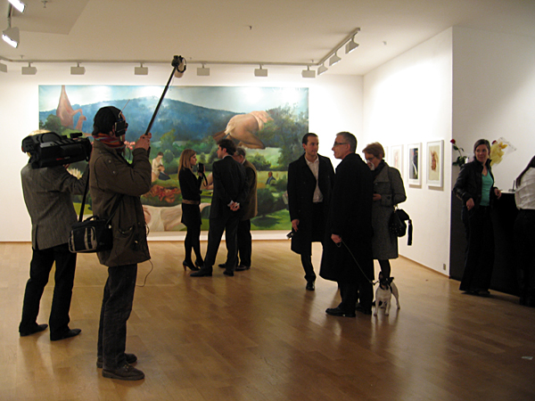 Galerie Daniel Templon, Oda Jaune, May you see rainbows