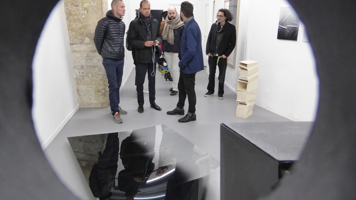 un-spaced, cécile dupaquier, sebastian wickeroth, guillaume constantin, bertrand grimont	